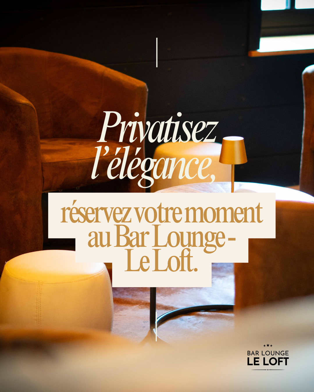 réservez un espace - bar lounge le loft